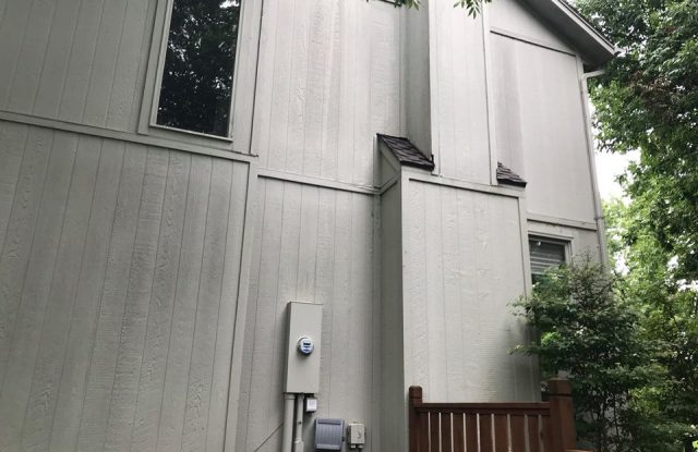 side of house with old siding