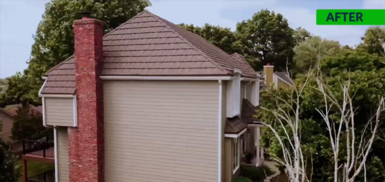 Windows, James Hardie Siding, and Deck installed on a Lee's Summit Home by Smart Exteriors