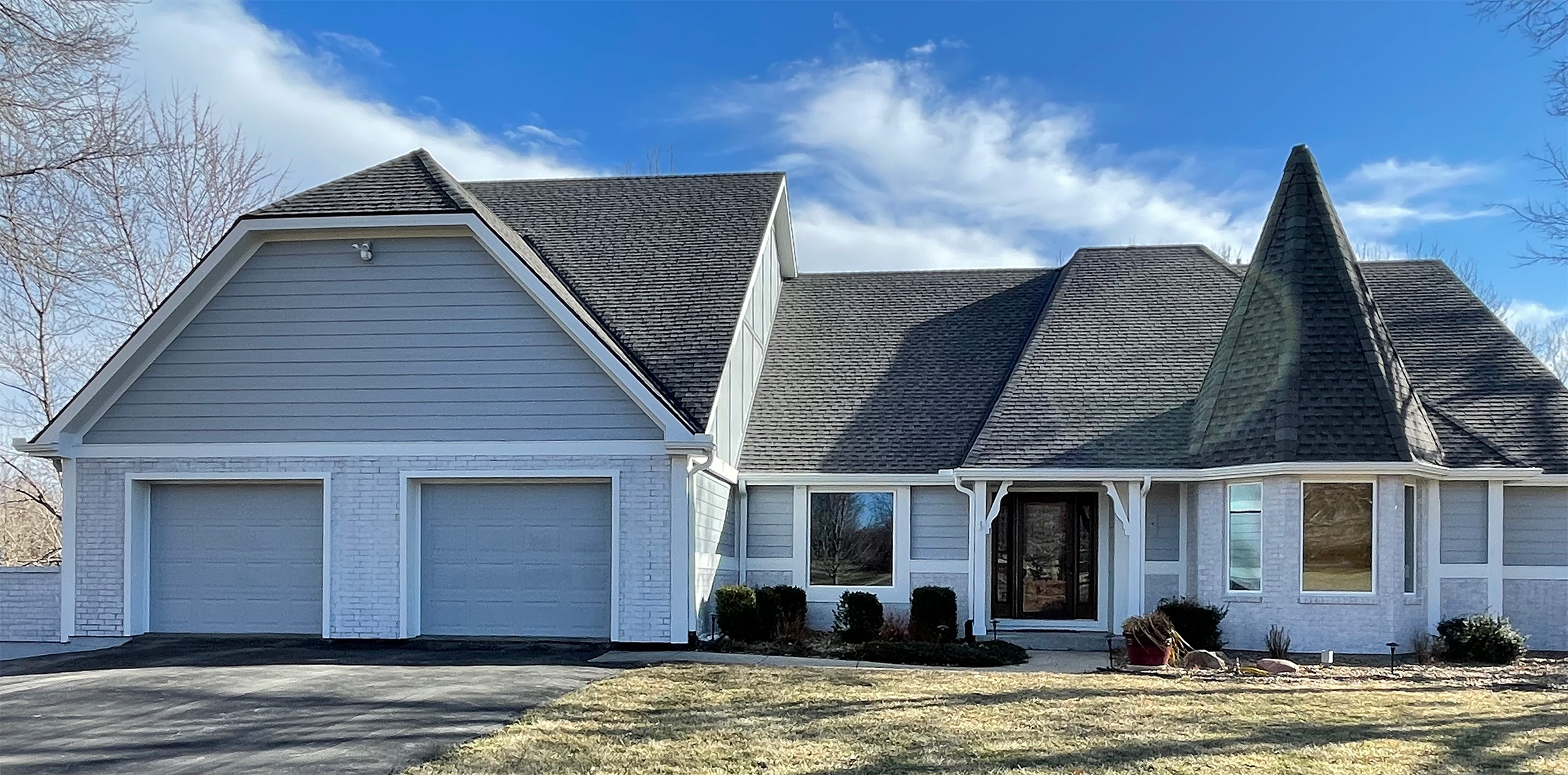 Olathe Siding, Window and Deck remodel from Smart Exteriors