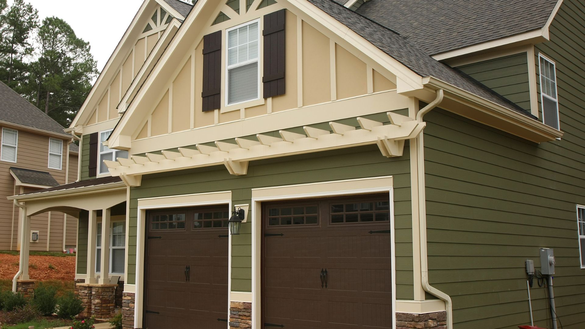 Superior Hardie Trim installed on a home.