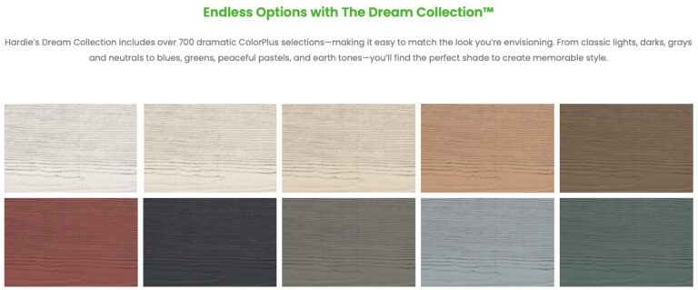 James Hardie Siding Colors on Smart Exteriors